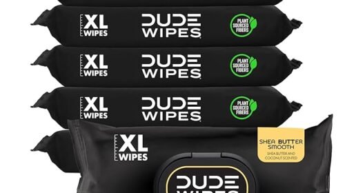 DUDE Wipes - Flushable Wipes - 6 Pack