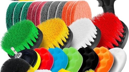 Holikme 30Pack Drill Brush Attachments Set