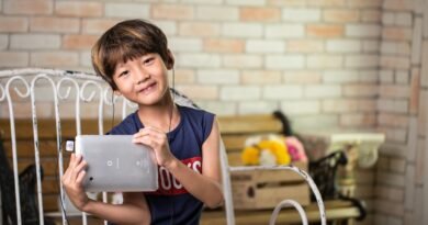 korean, child, device