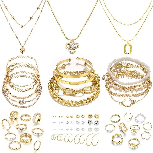 Gold Plated Jewelry Set