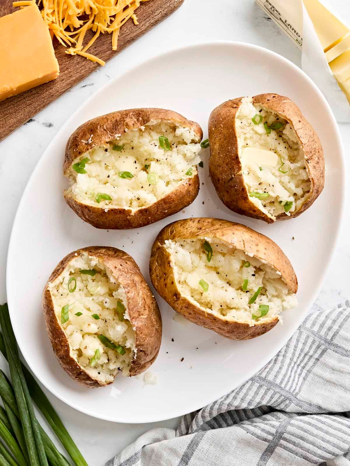 Air Fryer Baked Potatoes