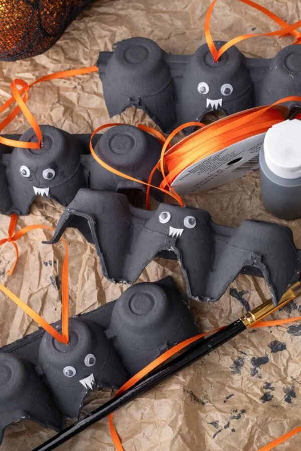 Halloween Egg Carton Crafts