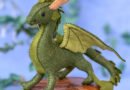 Felt Forest Dragon – Lia Griffith